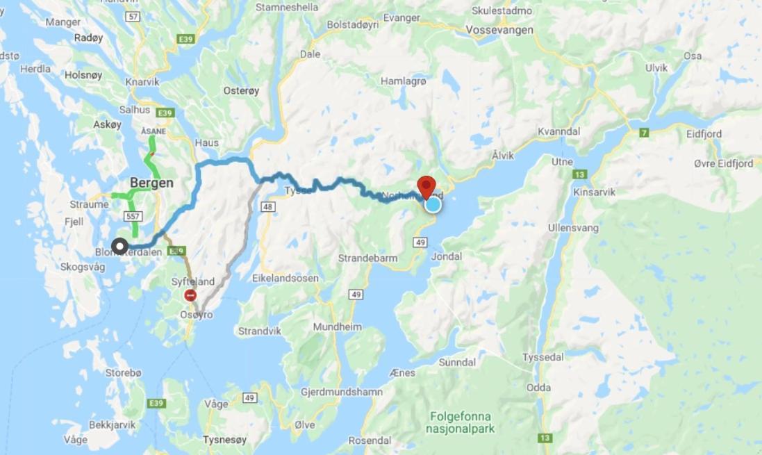 Hardanger Feriesenter Nesvika Villa Norheimsund Bagian luar foto