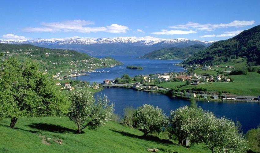 Hardanger Feriesenter Nesvika Villa Norheimsund Bagian luar foto